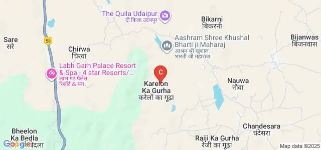 Pacific Institute of Management, Udaipur Map