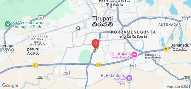 SAVE College of Nursing, Tirupati Map