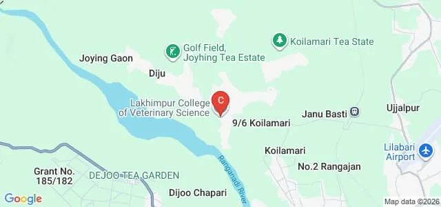 Lakhimpur College of Veterinary Science, Lakhimpur Map