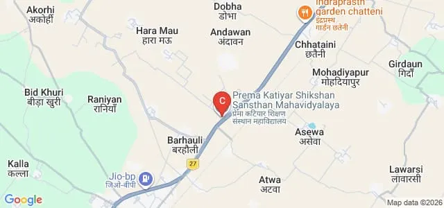 Prema Katiyar Sikshan Sansthan Post Graduate College, Kanpur Map