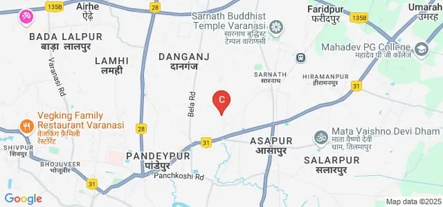 Ashoka Institute of Technology and Management, Varanasi Map
