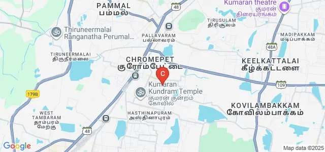 Government Polytechnic College, Chrompet Map