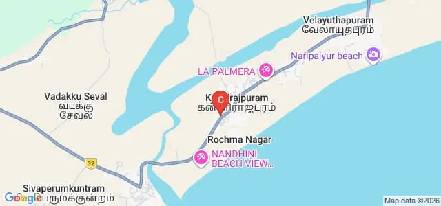 Amirtham College of Education, Kanchipuram Map