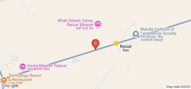 Rajasthan Polytechnic College, Bikaner Map