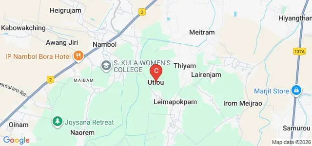 Pandit Deen Dayal Upadhyay Institute of Agriculture Sciences, Manipur Map