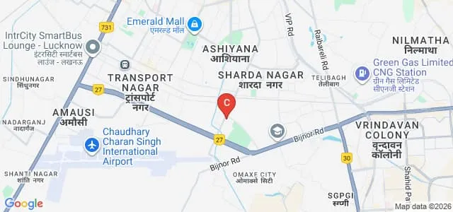 State Takmeel-ut-Tib College and Hospital, Lucknow Map