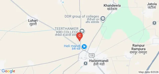 Teerthanker KRD College, Gurgaon Map
