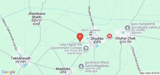 North West Institute of Engineering and Technology, Moga Map