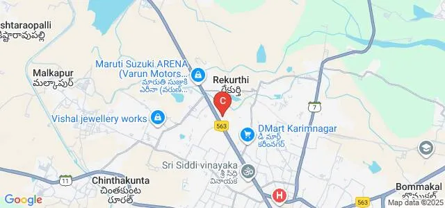 Alphores Womens Degree College, Karimnagar Map