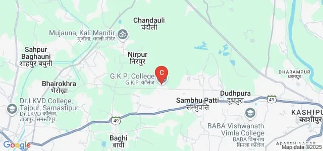 Gokhul Karpoori Phuleshwari Degree College, Samastipur Map