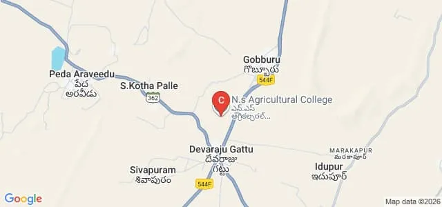 NS Agricultural College, Markapur Map
