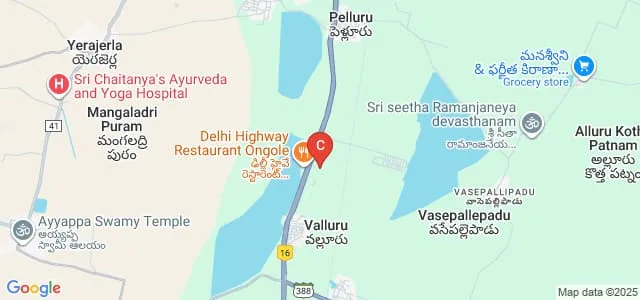 RISE Krishna Sai Gandhi Group of Institutions, Ongole Map