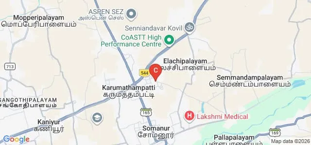 St Peter's College of Education, Coimbatore Map