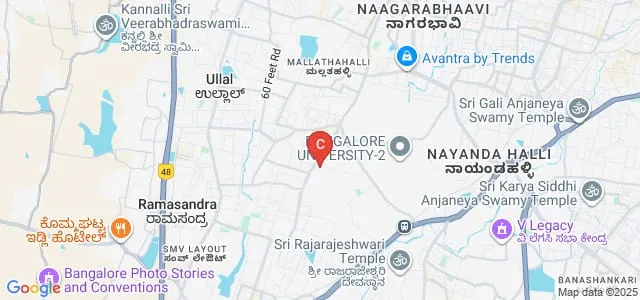 Columbia College of Nursing, Bangalore Map