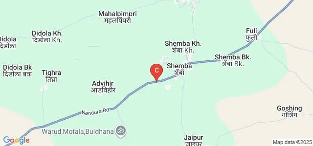 Shri Pundlik Maharaj Mahavidyalaya, Buldhana Map