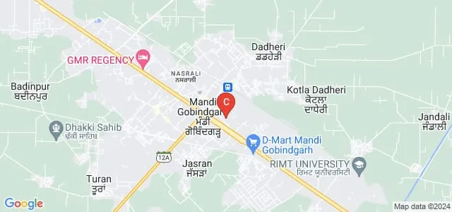 Punjab Institute of Management and Technology, Gobindgarh Map