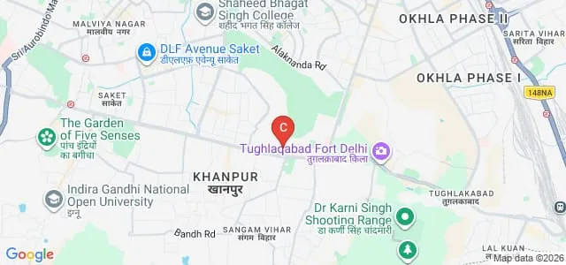 New Delhi Institute of Management, New Delhi Map