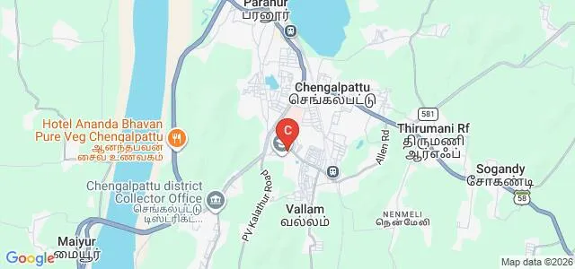 Chengalpattu Medical College, Chengalpattu Map