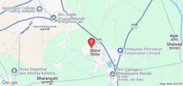 Shree Datta Polytechnic College, Dattanagar Map