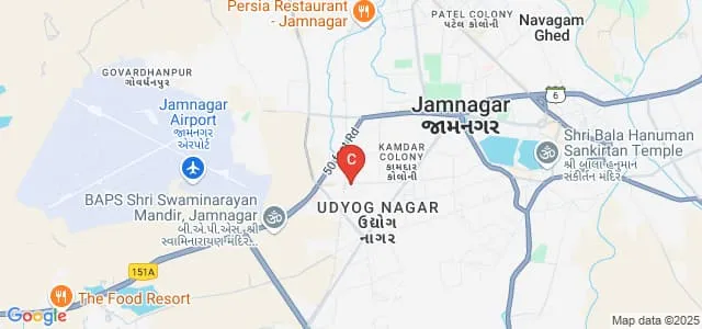 National Computer College, Jamnagar Map