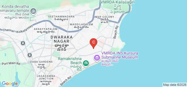 Andhra University College of Pharmaceutical Sciences, Visakhapatnam Map