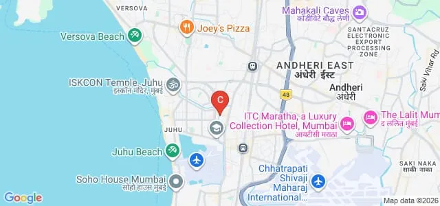 Mukesh Patel School of Technology Management and Engineering, Mumbai Map