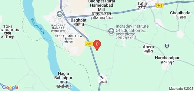 Maharaja Agrasen College of Higher Education, Baghpat Map