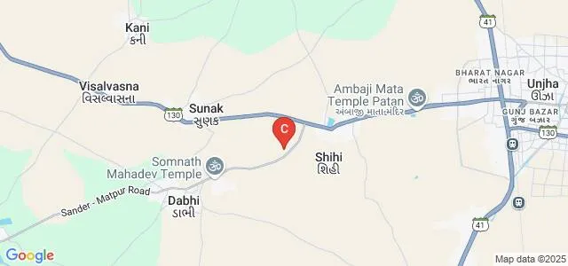 Smt SR Patel Engineering College, Unjha Map