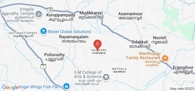 SCMS College of Polytechnics, Ernakulam Map
