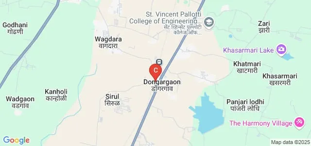 Ravindranath Tagore College of Arts, Science and Commerce, Dongargaon Map