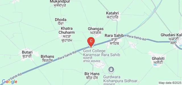 Government College, Karamsar Map