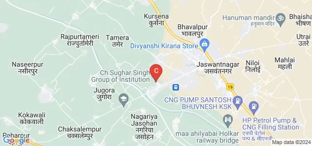Ch Sughar Singh Educational Academy, Etawah Map