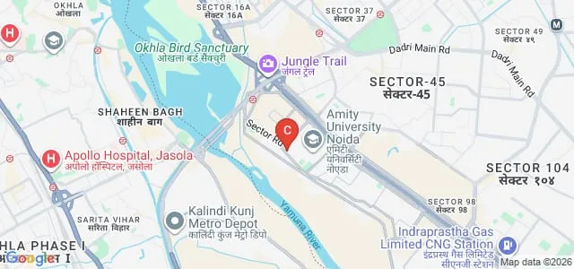 Asian Business School, Noida Map
