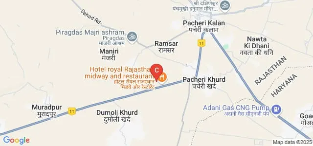 Shri Balaji PG College, Pacheri Map