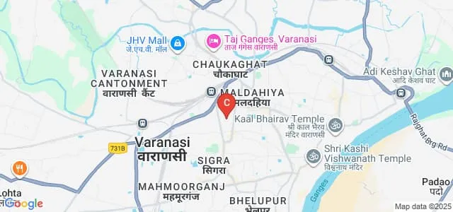 Faculty of Law, Mahatma Gandhi Kashi Vidyapith, Varanasi Map