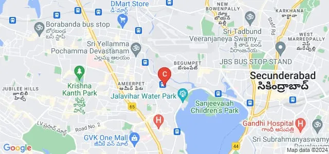 Aurora's Culinary Academy, Hyderabad Map