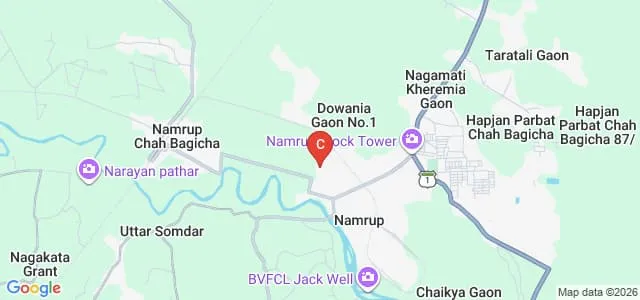 Namrup College, Dibrugarh Map