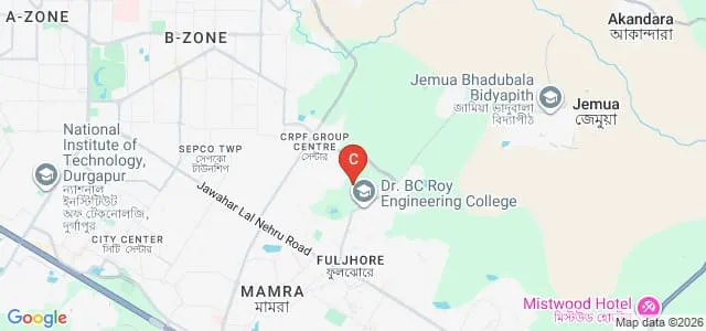 State Institute of Hotel Management, Durgapur Map