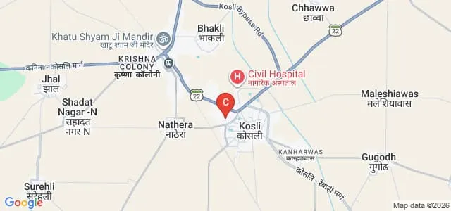 Government College, Kosli Map