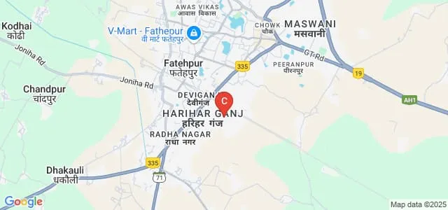 Smt Rama Agrahari Mahila Maha Vidhyalaya, Fatehpur Map