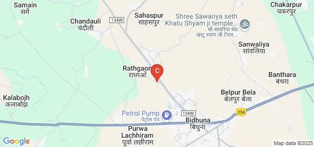 Sri Gayadeen Maurya Mahavidyalaya, Auraiya Map