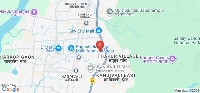 Thakur Polytechnic, Mumbai Map
