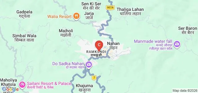 Himachal Institute of Technology, Sirmour Map