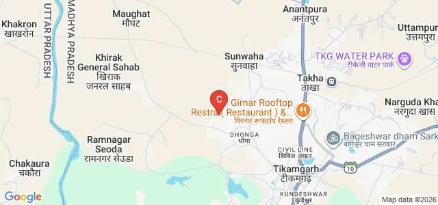 Government Polytechnic College, Tikamgarh Map