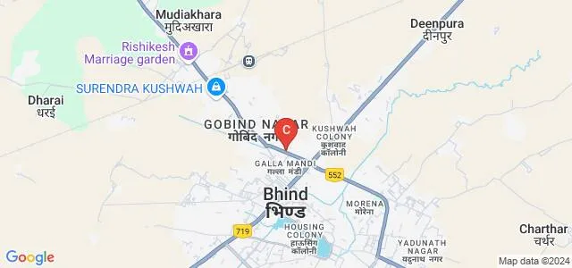 RLD Nursing College, Surpura Map