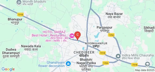 Falahe Ummat Girls Degree College, Bhadohi Map