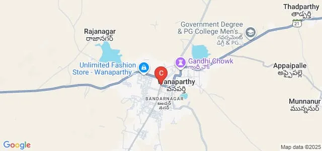 Sai Krishna College, Wanaparthy Map