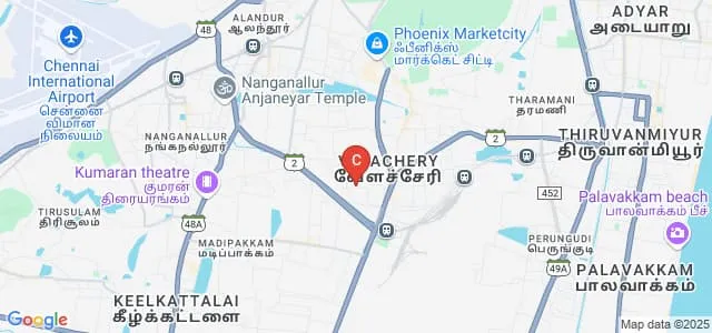 ZeroIn Academy, Chennai Map