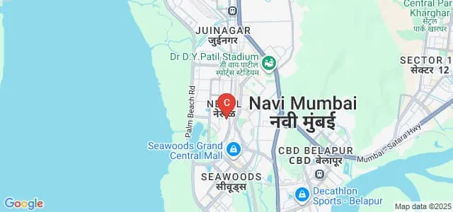 Terna Global Business School, Nerul Map