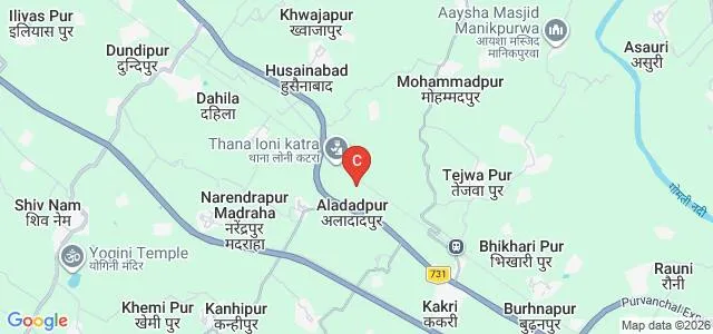 Sri Baijnath Girls Institute of Education and Management, Barabanki Map